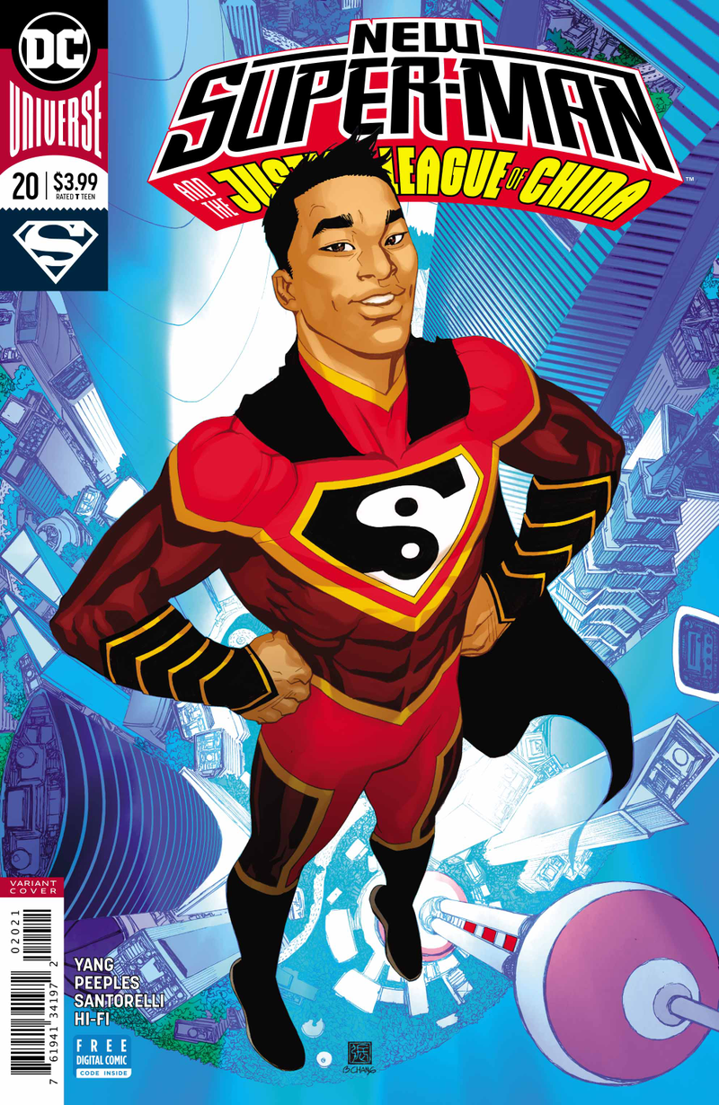 Image: DC Comics; cover by Bernard Chang
